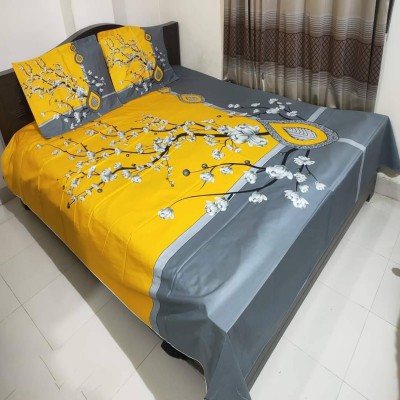 লাক্সারি প্যানেল কটন বেডশিট