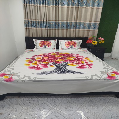 লাক্সারি প্যানেল কটন বেডশিট