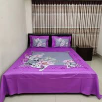 লাক্সারি প্যানেল কটন বেডশিট