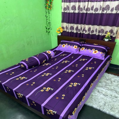 টুয়েল কটন বেডশীট সেট